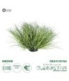 GloboStar® Artificial Garden GRASS BUSH PLANT 21168 Τεχνητό Διακοσμητικό Φυτό Θάμνος Grass Π50cm Y30cm